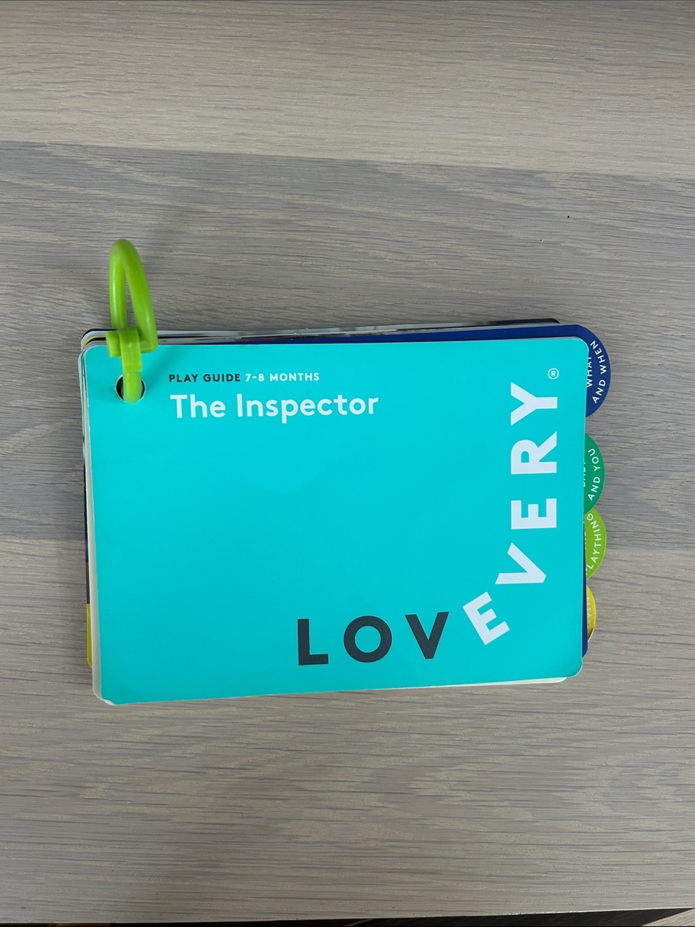 Lovevery The Inspector Play Guide 7-8 Months Montessori Baby